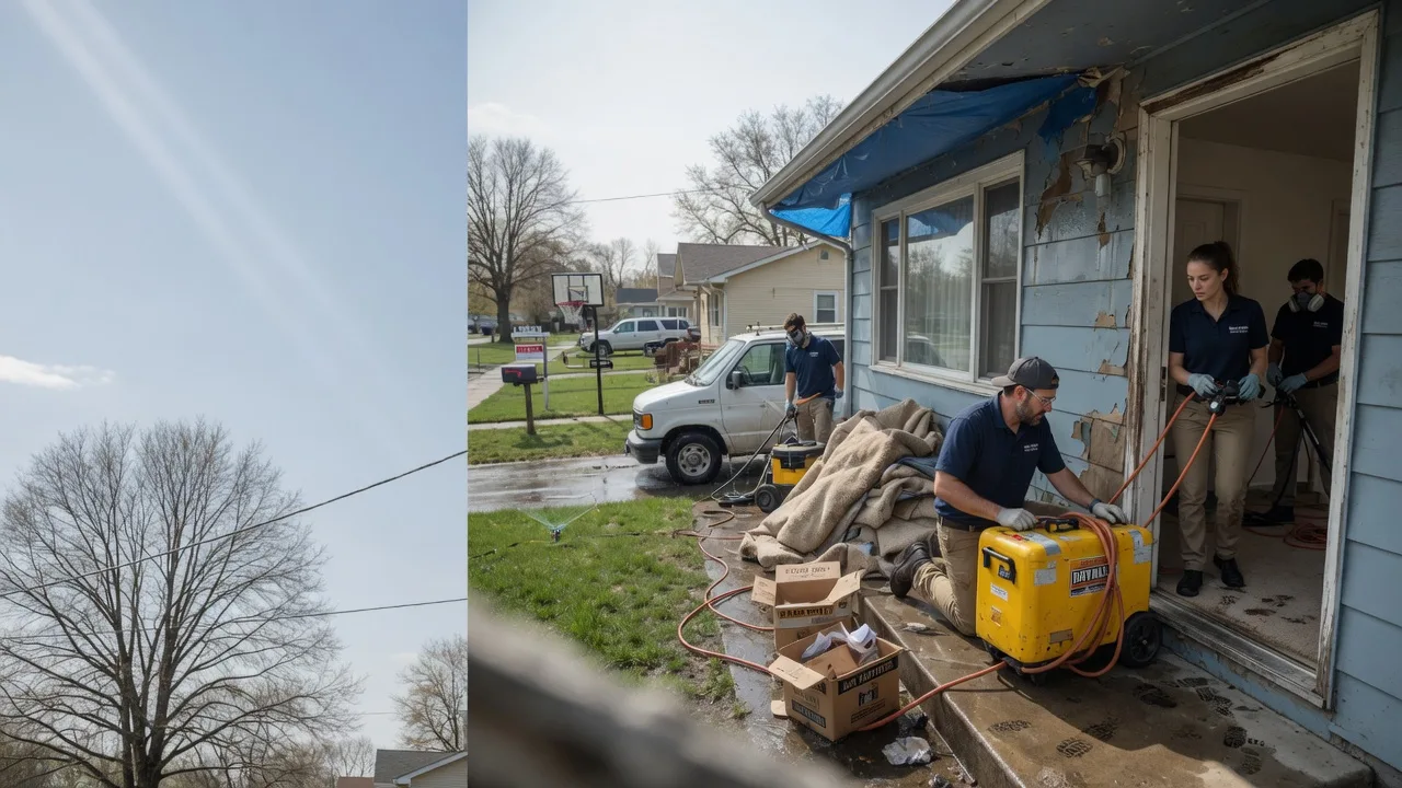 Basement Flood Cleanup in Berkey, OH near me